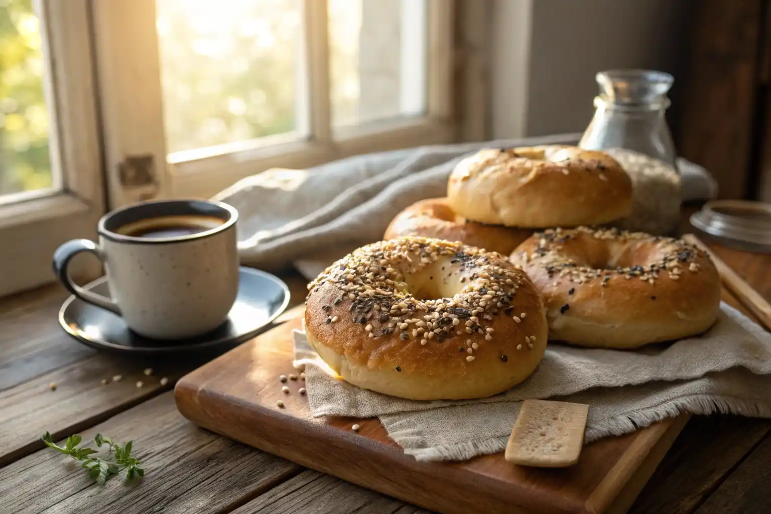 Sourdough bagel recipe