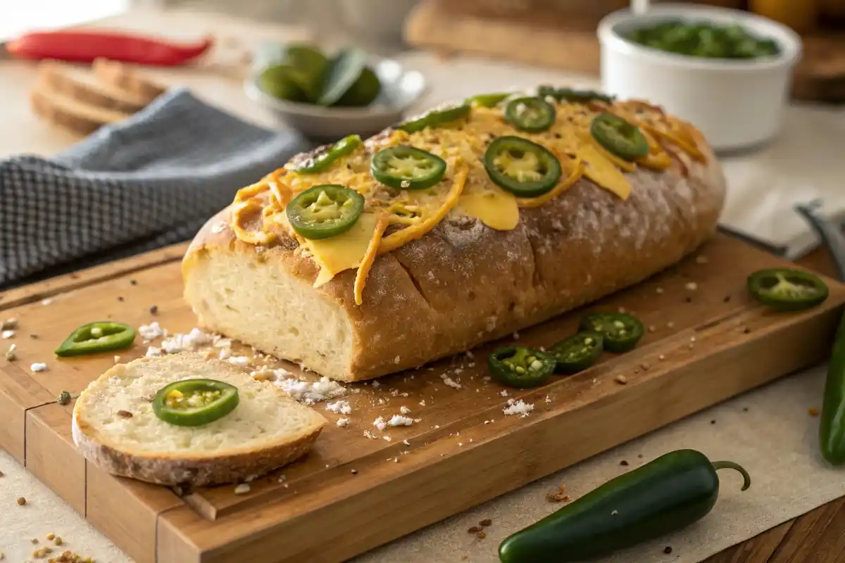 vegan jalapeño cheese artisan bread recipe