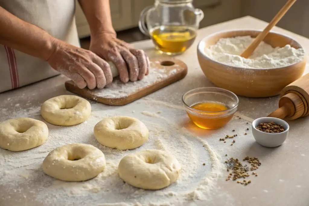 Sourdough bagel recipe