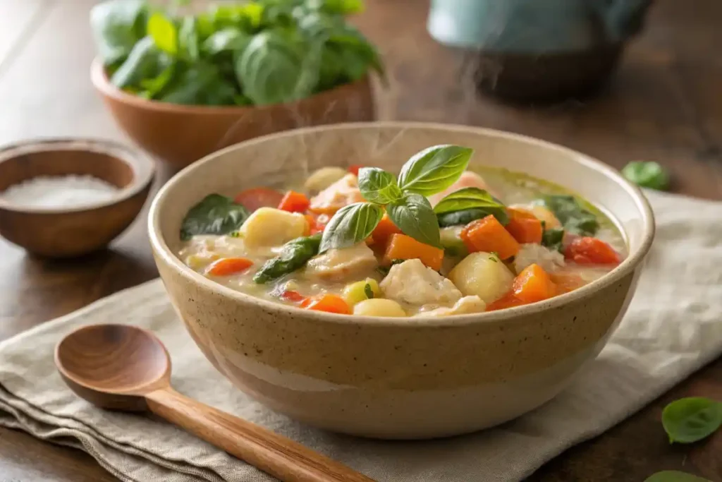 Diabetic crockpot recipes gnocchi and chicken  Hearty diabetic-friendly crockpot chicken gnocchi soup