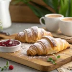 gipfeli recipe Golden, flaky Swiss gipfeli pastries with jam and coffee